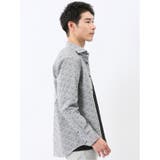 ストレッチ プリント ワイドカラー長袖シャツ | TAKA-Q MEN | 詳細画像4 