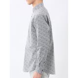 ストレッチ プリント ワイドカラー長袖シャツ | TAKA-Q MEN | 詳細画像7 