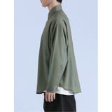 かすれプリント レギュラーカラー長袖シャツ | TAKA-Q MEN | 詳細画像14 