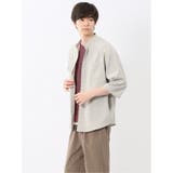 カウラ/Kaule リネンライク バンドカラー 7分袖シャツ | TAKA-Q MEN | 詳細画像14