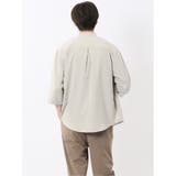 カウラ/Kaule リネンライク バンドカラー 7分袖シャツ | TAKA-Q MEN | 詳細画像15