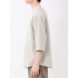 カウラ/Kaule リネンライク バンドカラー 7分袖シャツ | TAKA-Q MEN | 詳細画像19