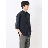 カウラ/Kaule リネンライク バンドカラー 7分袖シャツ | TAKA-Q MEN | 詳細画像40