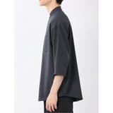 カウラ/Kaule リネンライク バンドカラー 7分袖シャツ | TAKA-Q MEN | 詳細画像7