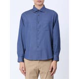 ストレッチ シャンブレー セミワイドカラー長袖シャツ | TAKA-Q MEN | 詳細画像14