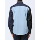 ストレッチ シャンブレー ボタンダウン長袖シャツ | TAKA-Q MEN | 詳細画像29 