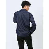 ストレッチ シャンブレー ボタンダウン長袖シャツ | TAKA-Q MEN | 詳細画像34 