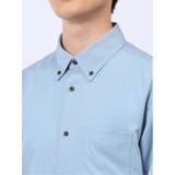 ストレッチ シャンブレー ボタンダウン長袖シャツ | TAKA-Q MEN | 詳細画像9 