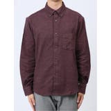 メランジ起毛 ボタンダウン長袖シャツ | TAKA-Q MEN | 詳細画像27 