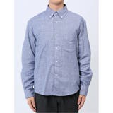 メランジ起毛 ボタンダウン長袖シャツ | TAKA-Q MEN | 詳細画像37 