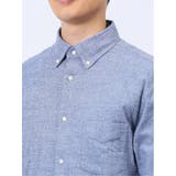メランジ起毛 ボタンダウン長袖シャツ | TAKA-Q MEN | 詳細画像40 