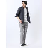 からみ織り フルジップ 7分袖シャツアウター | TAKA-Q MEN | 詳細画像5