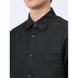千鳥ドビー ワイドカラー長袖シャツ | TAKA-Q MEN | 詳細画像20