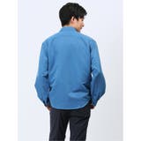 千鳥ドビー ワイドカラー長袖シャツ | TAKA-Q MEN | 詳細画像25