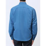 千鳥ドビー ワイドカラー長袖シャツ | TAKA-Q MEN | 詳細画像30