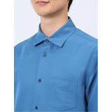 千鳥ドビー ワイドカラー長袖シャツ | TAKA-Q MEN | 詳細画像31