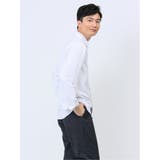 千鳥ドビー ワイドカラー長袖シャツ | TAKA-Q MEN | 詳細画像4