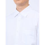 千鳥ドビー ワイドカラー長袖シャツ | TAKA-Q MEN | 詳細画像9