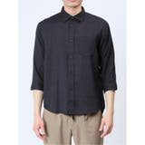 DRY ワッフルチェック レギュラーカラー7分袖シャツ | TAKA-Q MEN | 詳細画像17
