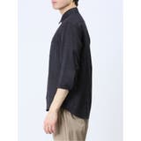 DRY ワッフルチェック レギュラーカラー7分袖シャツ | TAKA-Q MEN | 詳細画像18