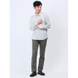 ModernRelax ストレッチ ボタンダウン長袖シャツ | TAKA-Q MEN | 詳細画像15