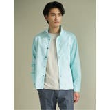 ストレッチドビー スタンドカラー長袖シャツ | TAKA-Q MEN | 詳細画像14 