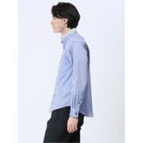 ストレッチドビー スタンドカラー長袖シャツ | TAKA-Q MEN | 詳細画像24 