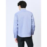 ストレッチドビー スタンドカラー長袖シャツ | TAKA-Q MEN | 詳細画像25 