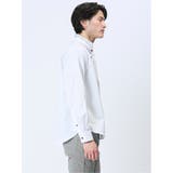 ストレッチドビー スタンドカラー長袖シャツ | TAKA-Q MEN | 詳細画像4 