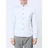 ストレッチドビー スタンドカラー長袖シャツ | TAKA-Q MEN | 詳細画像5 