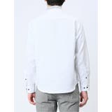 ストレッチドビー スタンドカラー長袖シャツ | TAKA-Q MEN | 詳細画像7 