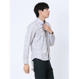ストレッチ ドビーチェック ボタンダウン長袖シャツ | TAKA-Q MEN | 詳細画像4 
