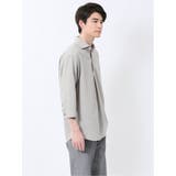 TechLinen プルオーバー 7分袖シャツ | TAKA-Q MEN | 詳細画像14