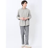 TechLinen プルオーバー 7分袖シャツ | TAKA-Q MEN | 詳細画像15