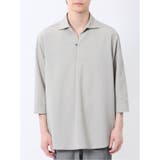 TechLinen プルオーバー 7分袖シャツ | TAKA-Q MEN | 詳細画像16