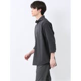 TechLinen プルオーバー 7分袖シャツ | TAKA-Q MEN | 詳細画像2