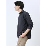 TechLinen 7分袖カプリシャツ | TAKA-Q MEN | 詳細画像13