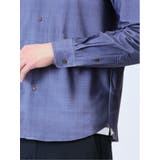 ModernRelax ストレッチチェック柄 ワイドカラー長袖シャツ | TAKA-Q MEN | 詳細画像21 