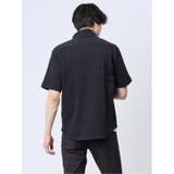 ストレッチ ギンガムサッカー スタンドカラー半袖シャツ | TAKA-Q MEN | 詳細画像16 