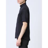 ストレッチ ギンガムサッカー スタンドカラー半袖シャツ | TAKA-Q MEN | 詳細画像20 