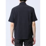 ストレッチ ギンガムサッカー スタンドカラー半袖シャツ | TAKA-Q MEN | 詳細画像21 