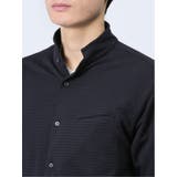 ストレッチ ギンガムサッカー スタンドカラー半袖シャツ | TAKA-Q MEN | 詳細画像22 