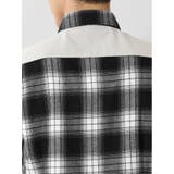 起毛チェック無地 クレイジーボタンダウン長袖シャツ | TAKA-Q MEN | 詳細画像10 