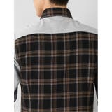 起毛チェック無地 クレイジーボタンダウン長袖シャツ | TAKA-Q MEN | 詳細画像22 