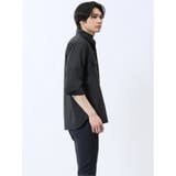 ストレッチ 楊柳 スタンドカラー7分袖シャツ | TAKA-Q MEN | 詳細画像15
