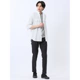 ストレッチ 楊柳 スタンドカラー7分袖シャツ | TAKA-Q MEN | 詳細画像6