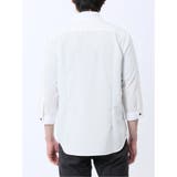 ストレッチ 楊柳 スタンドカラー7分袖シャツ | TAKA-Q MEN | 詳細画像9