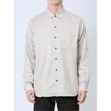 マイクロピーチ レギュラーカラー長袖シャツ | TAKA-Q MEN | 詳細画像6 