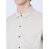 マイクロピーチ レギュラーカラー長袖シャツ | TAKA-Q MEN | 詳細画像9 