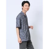 デジタルプリント オープンカラー半袖シャツ | TAKA-Q MEN | 詳細画像28